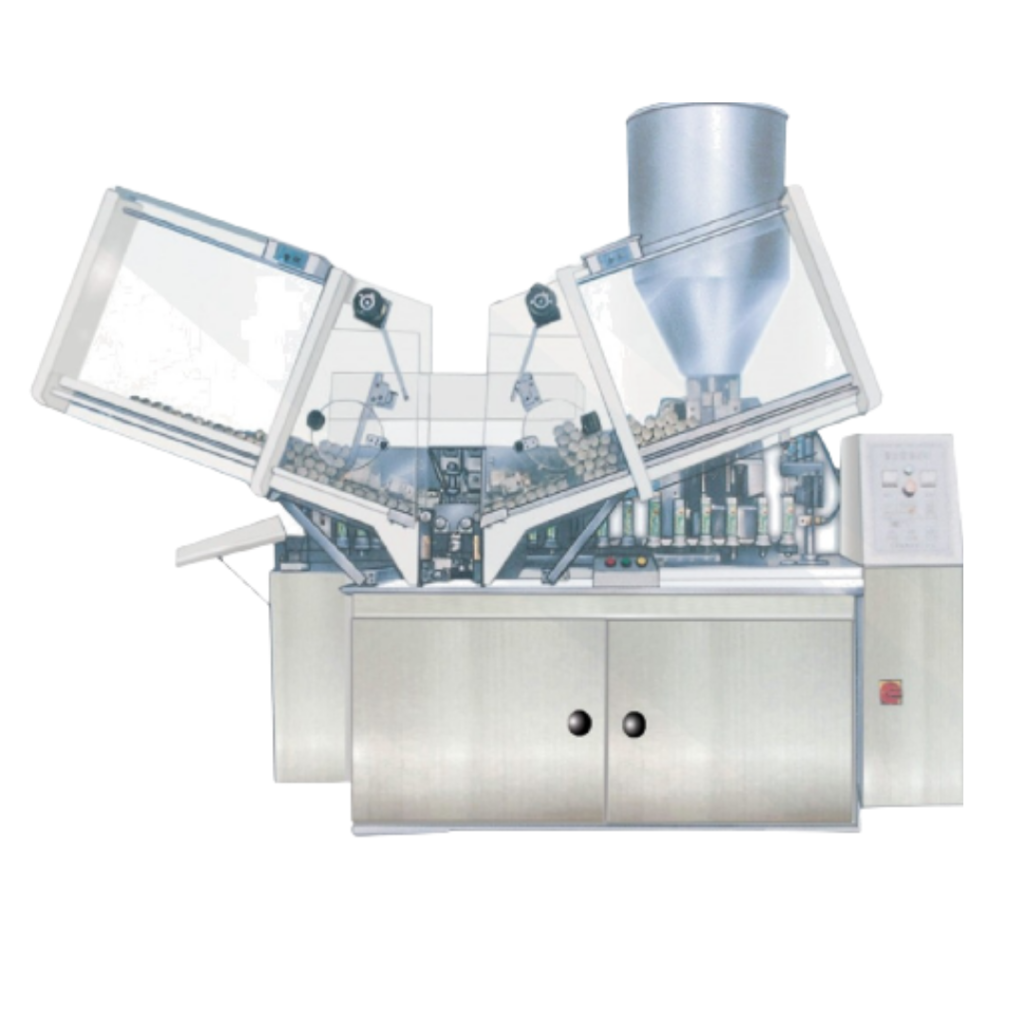 Dual Head Tube Filling Machine